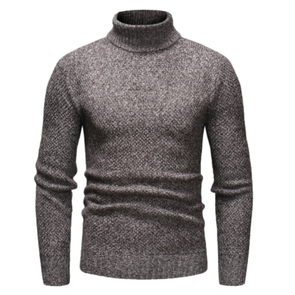 Awdenio Sweaters for Men Turtleneck Sweater Slim Fit Casual Sweater for Men Long Sleeve Pullover Thermal Sweater