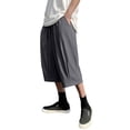 thumbnail image 1 of Mavick Sweatpants for Men Summer Sweat Shorts Elastic Waist Athletic Casual Drawstring Pocketed 3/4 Pants, 1 of 9