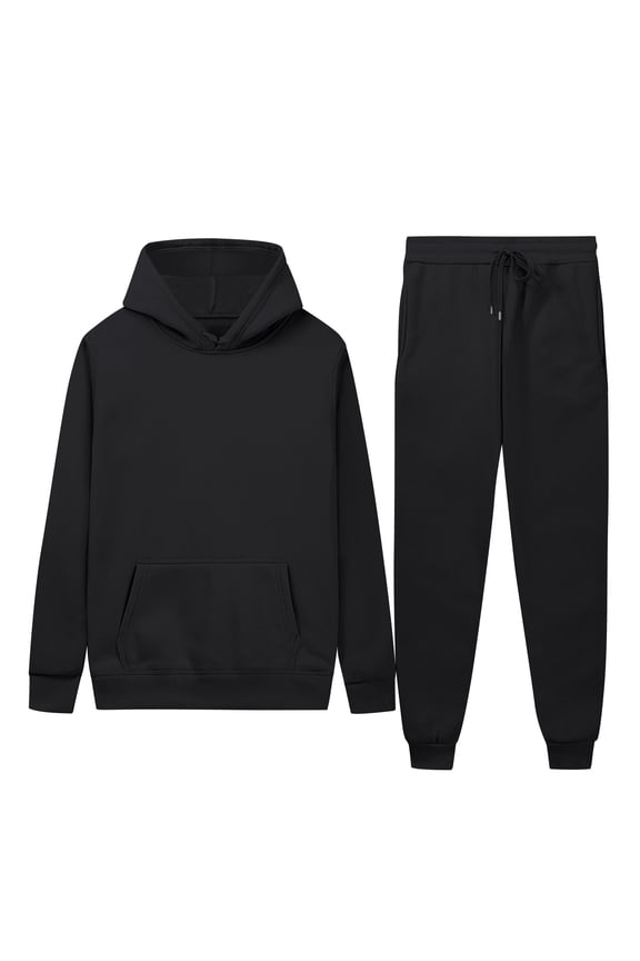 Sweat Suits for Men Sweat Track Suits 2 Piece Casual Athletic Jogging Warm Up Full Zip Sets