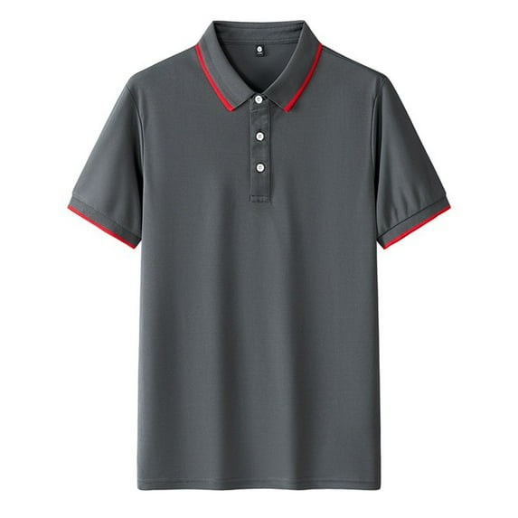 Awdenio T shirts for Man Shirts for Men Short Sleeve Summer Causal Collared Golf Tennis T-Shirt