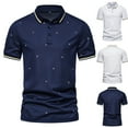 thumbnail image 1 of Awdenio Tshirts Shirts for Men Dir Fit Solid Shirt Athletic Short Sleeve Various, 1 of 9