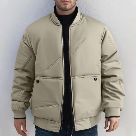 Awdenio Winter Coats for Men Lightweight Jacket Causal Fashion Stylish Windbreaker Light Jacket