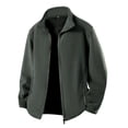 thumbnail image 1 of Awdenio Winter Coats for Men Soft Polar Fleece Jacket with Pockets Lightweight Outdoor Recreation Full Zip Coat, 1 of 2