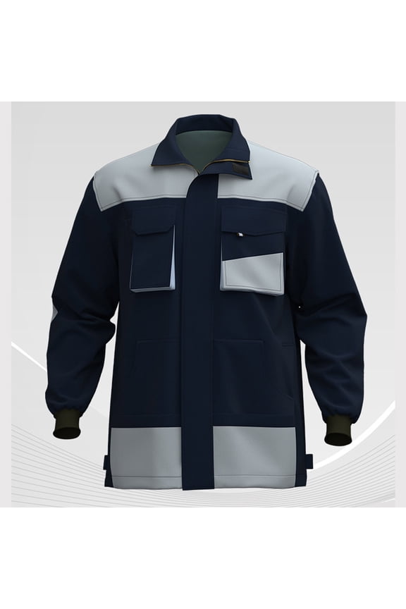 Winter Coats for Men Waterproof Safety Jacket for Men with Pockets Work Coats for Winter Cold Weather
