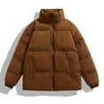 thumbnail image 1 of Awdenio Winter Jackets for Men Warm Thicken Puffer Coats Water Resistant Windproof Casual Insulated Jacket, 1 of 2