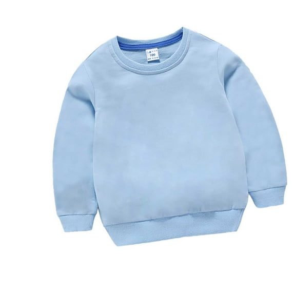 Awdenio Winter Kids Hoodies Boys Girls Children Solid Color Children's Sweater Pullover Outerwear
