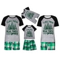 thumbnail image 1 of Awdenio Women Christmas Pajamas for Family Xmas Matching Sets Short Sleeve Shirts and Plaid shorts Santa Christmas Tree Sleepwear Two-piece Sets, 1 of 6