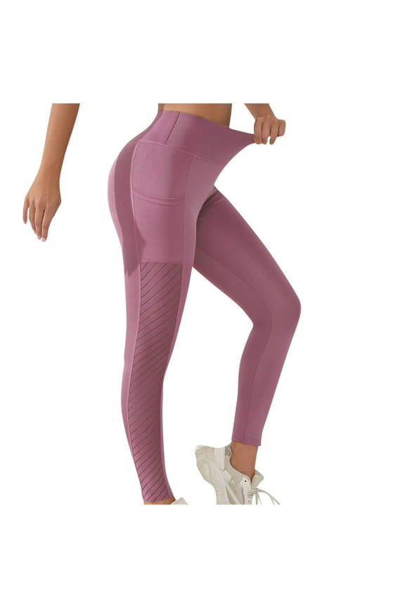 Awdenio Women Scrunch Butt Lifting Seamless Leggings Booty High Waisted Workout Yoga Full Length Pants with Pockets