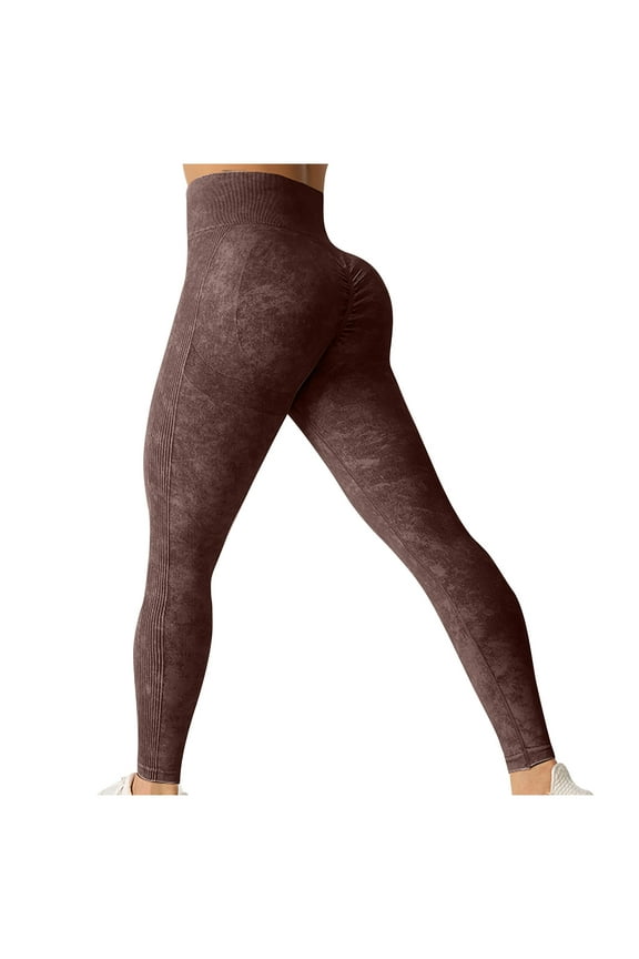 Awdenio Women Scrunch Butt Lifting Seamless Leggings Booty High Waisted Workout Yoga Full Length Pants