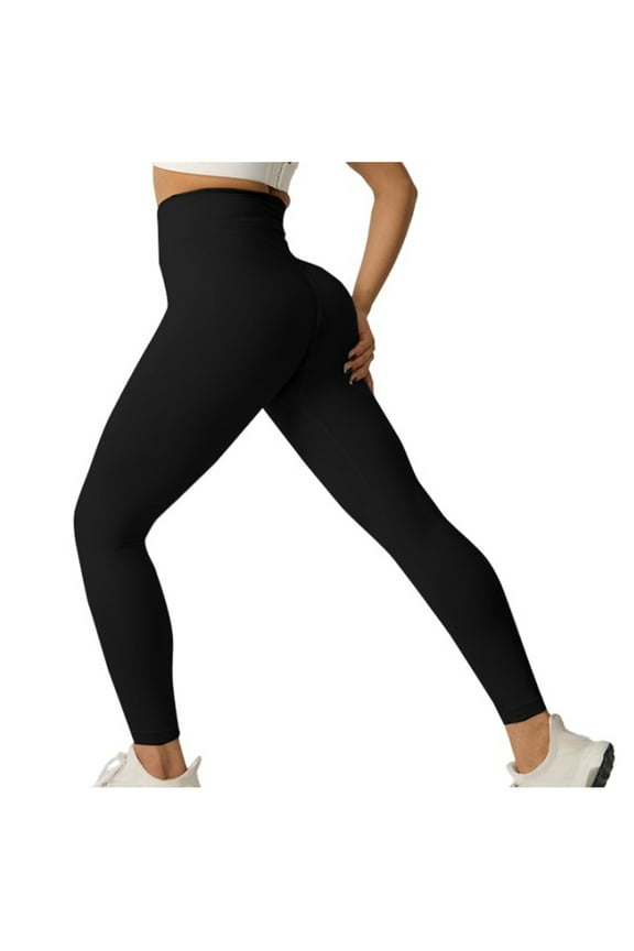 Awdenio Women Scrunch Butt Lifting Seamless Leggings Booty High Waisted Workout Yoga Full Length Pants
