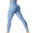 thumbnail image 1 of Awdenio Women Scrunch Butt Lifting Seamless Leggings Booty High Waisted Workout Yoga Full Length Pants, 1 of 2