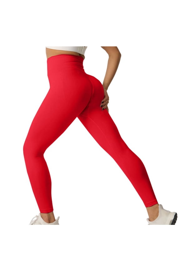 Awdenio Women Scrunch Butt Lifting Seamless Leggings Booty High Waisted Workout Yoga Full Length Pants