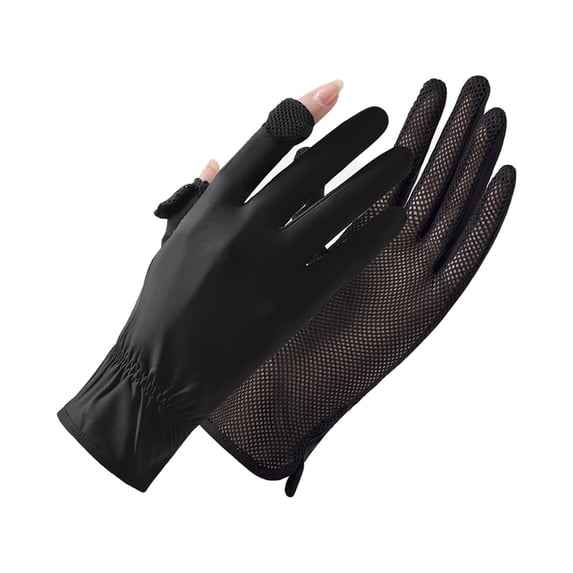 Awdenio Women's Glove UPF 50+ Thin Sun UV Protection Driving Gloves for Women