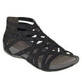 thumbnail image 1 of Awdenio Women's Heeled Sandals , Flat Lace Open-toe Women's Shoes with Zipper Roman Women's Sandals, 1 of 1