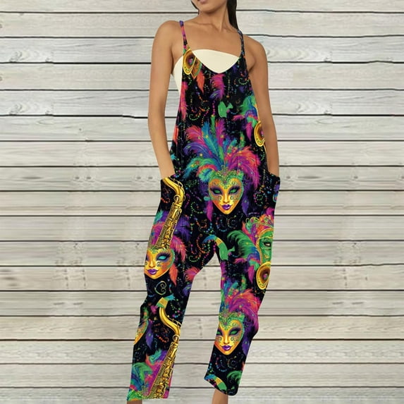 Awdenio Women's Jumpsuits, Womens Plus Size Overalls Casual Loose Dungarees Romper Baggy Playsuit Jumpsuit