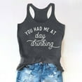 thumbnail image 1 of Awdenio Women Sleeveless Tank Top, Women's Drinking Tank Tops Adult Girls Summer Beach Funny Graphic Racerback Tanks Vest Sayings Blouse, 1 of 7