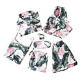 thumbnail image 1 of Awdenio Womens Pajamas Homewear Pajamas Sets Faux Silk Pyjama Nightwear Sleepwear Seven PC Sets, 1 of 3