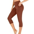 thumbnail image 1 of Awdenio Yoga Pants Women's Stretch Yoga Leggings Fitness Running Gym Sports Pockets Active Pants, 1 of 3