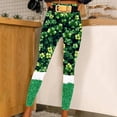 thumbnail image 1 of Awdenio Yoga Pants for Women Plus Size St. Patrick's Day Leggings for Women High Waist Stretchy Elastic Leggings Pants, 1 of 7