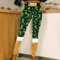 thumbnail image 1 of Awdenio Yoga Pants for Women Plus Size St. Patrick's Day Leggings for Women High Waist Stretchy Elastic Leggings Pants, 1 of 7