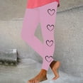 thumbnail image 1 of Awdenio Yoga Pants for Women Plus Size Valentine's Day Leggings for Women High Waist Stretchy Elastic Leggings Pants, 1 of 6
