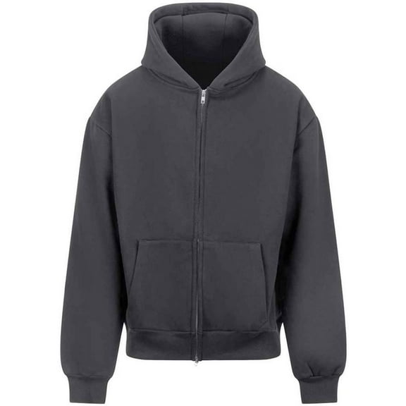 Awdis  Adult Signature Heavyweight Oversized Full Zip Hoodie