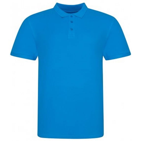 Awdis Mens Piqu Cotton Short-Sleeved Polo Shirt
