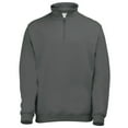 thumbnail image 1 of Awdis Mens Plain Sophomore ¼ Zip Sweatshirt, 1 of 3