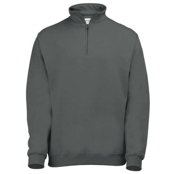 Awdis Mens Plain Sophomore ¼ Zip Sweatshirt