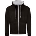 thumbnail image 1 of Awdis Mens Varsity Heather Full Zip Hoodie, 1 of 4