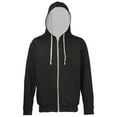 thumbnail image 1 of Awdis Mens Varsity Hooded Sweatshirt / Hoodie / Zoodie, 1 of 3