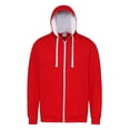 thumbnail image 1 of Awdis Mens Varsity Hooded Sweatshirt / Hoodie / Zoodie, 1 of 2