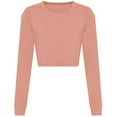 thumbnail image 1 of Awdis Womens Long-Sleeved Crop T-Shirt, 1 of 3
