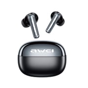 Awei AI Translation Earbuds, Bluetooth 6.0, Real-Time 166-Language Translator, 200H Playtime, Dolby Cinema Audio, Black