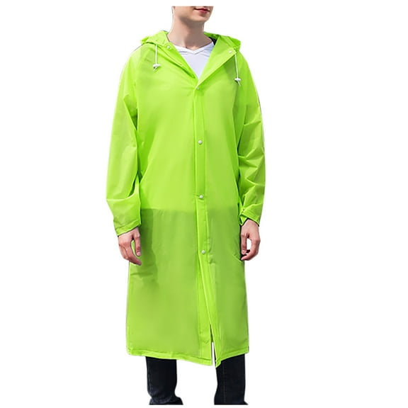 Awenio Mens Rain Jacket Rain Ponchos for Adults Reusable Rain Jackets Raincoats for Men Women
