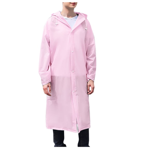 Awenio Mens Rain Jacket Rain Ponchos for Adults Reusable Rain Jackets Raincoats for Men Women