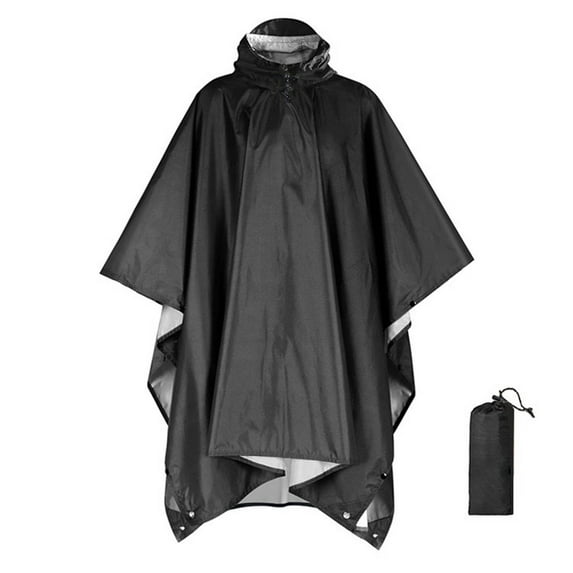 Awenio Rain Coats for Men Adult Ripstop Wet Weather Lightweight Waterproof Multi-Use Rain Poncho with Hood Shelter Tent