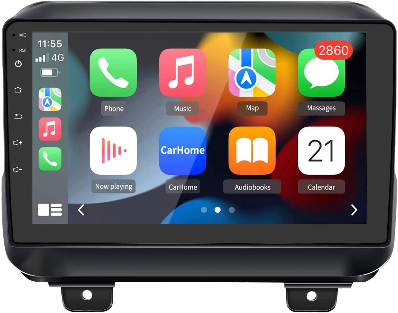 VW Android 12 Apple CarPlay & Android Auto Car Radio