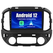 Awesafe Carplay 32GB Car Radio Stereo Compatible for Chevrolet Chevy Colorado GMC Canyon 2015-2019, 9 inch Touch Screen head unit with GPS/FM/WiFi/USB,Wireless Carplay/Wired Android Auto