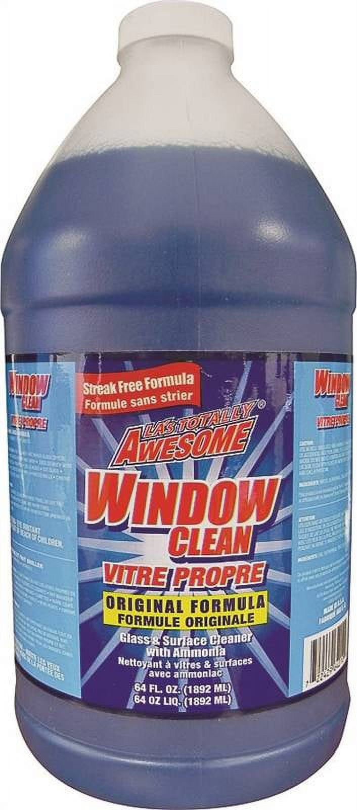 Buy LA's TOTALLY AWESOME 223 Window Cleaner, 32 oz, Liquid, Ammonia, Blue  Blue (Pack of 12)