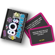 Awesome 80s Movie Trivia   100-Card Quiz Game for Family, Friends, and 1980s Film Fans