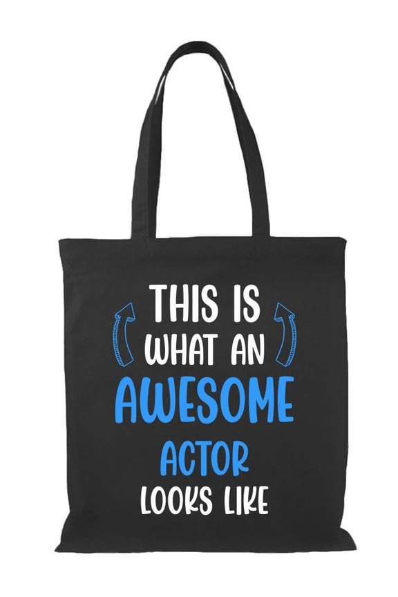 Awesome Actor Looks Like Tote Bag - Smartprints Designs, One Size Cotton Canvas Tote Bag