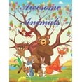 thumbnail image 1 of Awesome Animals - COLORING BOOK FOR KIDS (Paperback), 1 of 1