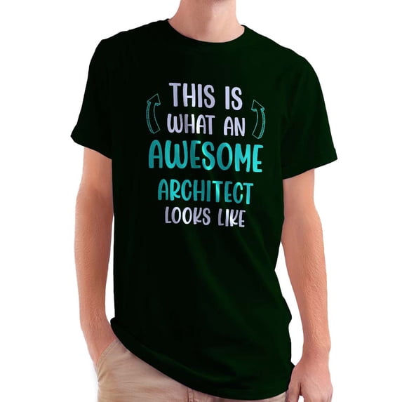 Awesome Architect Looks Like T-Shirt Men -Smartprints Designs, Male Medium