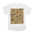 Awesome Autumn Pattern Gray Yellow T-Shirt Tee Gift For Him Merch For ...