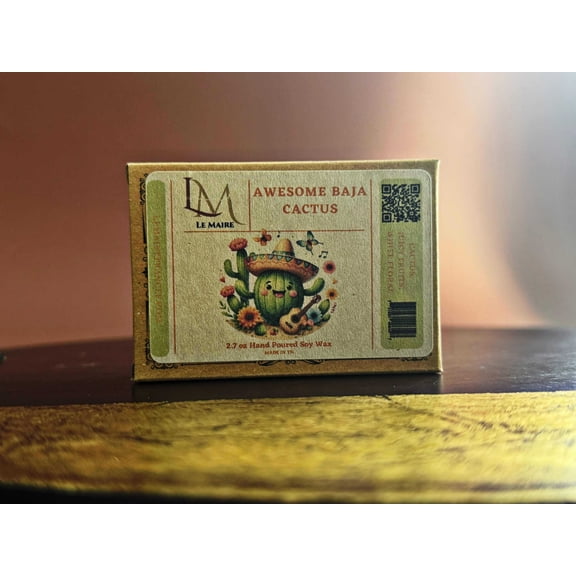 Awesome Baja Cactus Soy Wax Melt | Freshness | Le Maire