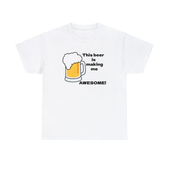 Awesome Beer Unisex Heavy Cotton Tee