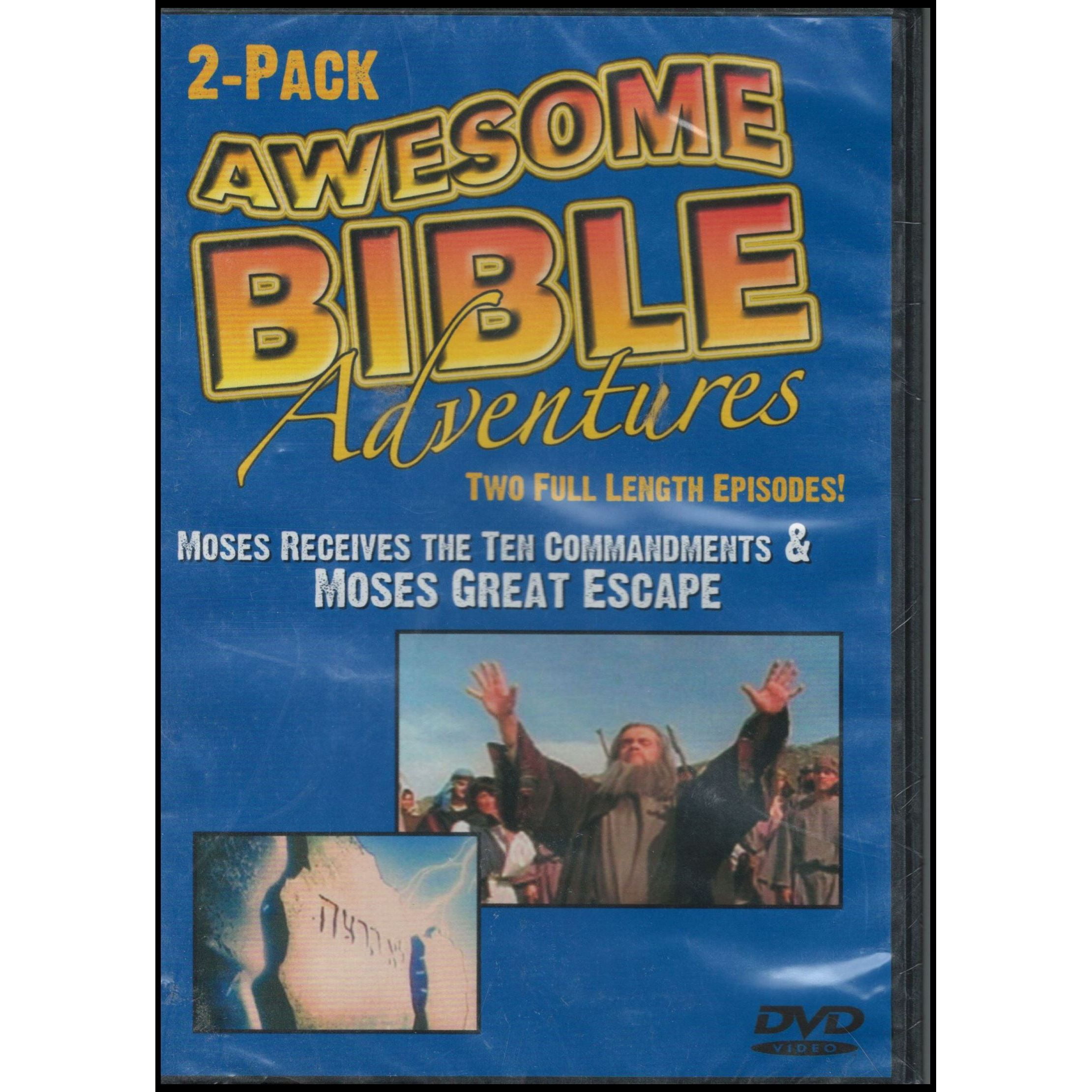 Awesome Bible Adventures: Ten Commandments & Moses Great Escape Brand