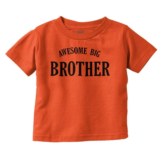 Awesome Big Brother Cute Sibling Youth T Shirt Tee Boys Infant Toddler Brisco Brands 5T