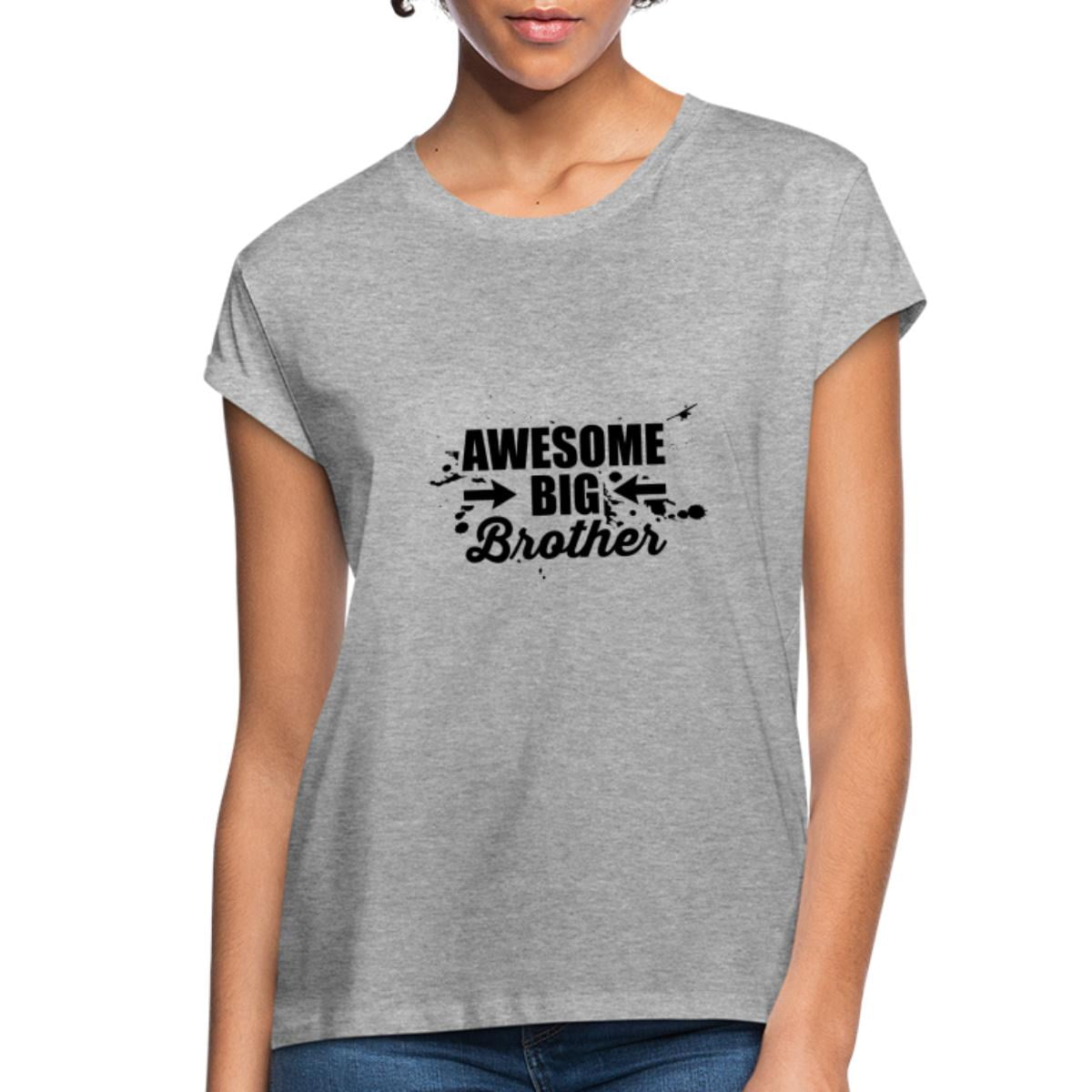 Awesome Big Brother V2 Women's Relaxed Fit T-Shirt Loose Tee - Walmart.com